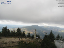 Pohled na jihozápad, Smrk