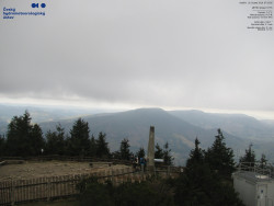 Pohled na jihozápad, Smrk