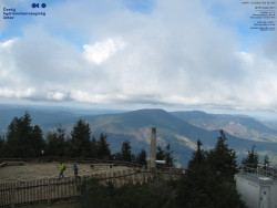 Pohled na jihozápad, Smrk