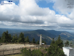 Pohled na jihozápad, Smrk