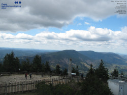 Pohled na jihozápad, Smrk