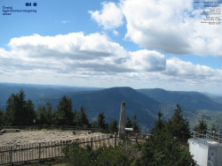 Pohled na jihozápad, Smrk