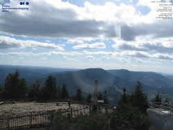 Pohled na jihozápad, Smrk