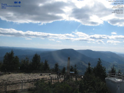 Pohled na jihozápad, Smrk