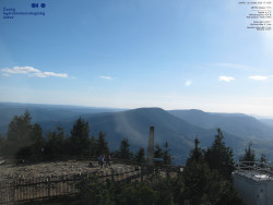 Pohled na jihozápad, Smrk