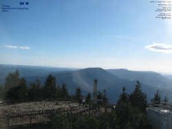 Pohled na jihozápad, Smrk