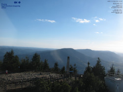 Pohled na jihozápad, Smrk