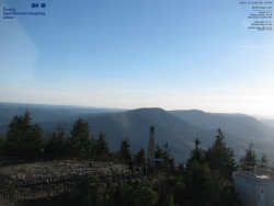 Pohled na jihozápad, Smrk