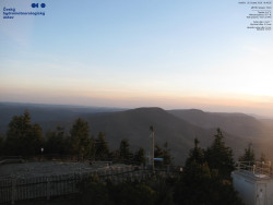 Pohled na jihozápad, Smrk