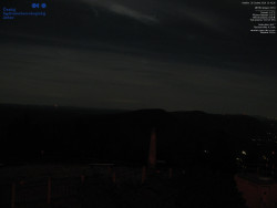 Pohled na jihozápad, Smrk