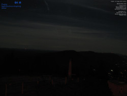 Pohled na jihozápad, Smrk