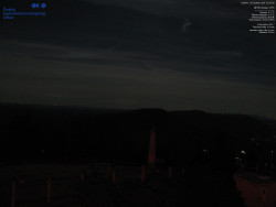 Pohled na jihozápad, Smrk