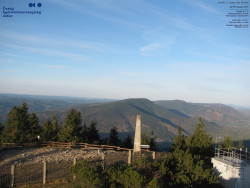 Pohled na jihozápad, Smrk