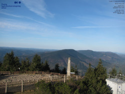 Pohled na jihozápad, Smrk