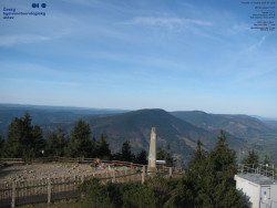 Pohled na jihozápad, Smrk