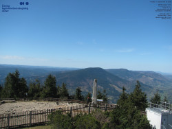 Pohled na jihozápad, Smrk