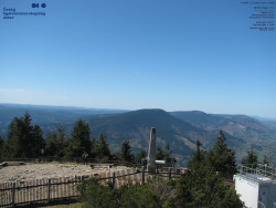 Pohled na jihozápad, Smrk