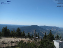 Pohled na jihozápad, Smrk