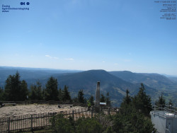 Pohled na jihozápad, Smrk