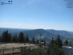 Pohled na jihozápad, Smrk