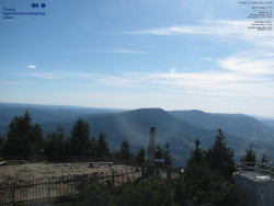 Pohled na jihozápad, Smrk