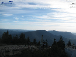 Pohled na jihozápad, Smrk