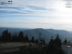 Pohled na jihozápad, Smrk