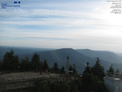 Pohled na jihozápad, Smrk