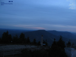 Pohled na jihozápad, Smrk