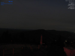 Pohled na jihozápad, Smrk