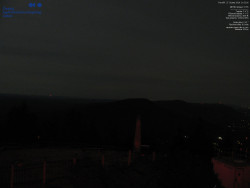 Pohled na jihozápad, Smrk