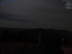 Pohled na jihozápad, Smrk