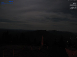 Pohled na jihozápad, Smrk