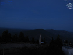 Pohled na jihozápad, Smrk