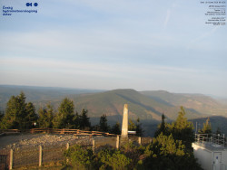 Pohled na jihozápad, Smrk