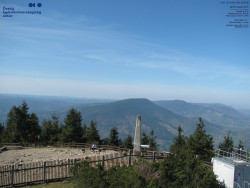 Pohled na jihozápad, Smrk