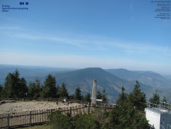 Pohled na jihozápad, Smrk