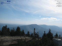 Pohled na jihozápad, Smrk