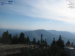 Pohled na jihozápad, Smrk