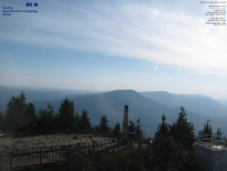 Pohled na jihozápad, Smrk