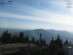 Pohled na jihozápad, Smrk