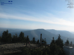 Pohled na jihozápad, Smrk