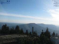 Pohled na jihozápad, Smrk