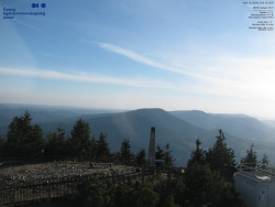 Pohled na jihozápad, Smrk