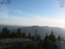 Pohled na jihozápad, Smrk