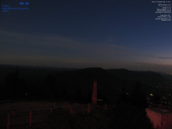 Pohled na jihozápad, Smrk