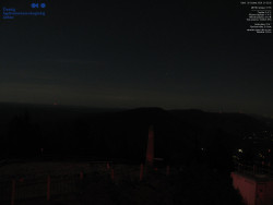 Pohled na jihozápad, Smrk