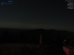 Pohled na jihozápad, Smrk