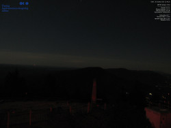 Pohled na jihozápad, Smrk