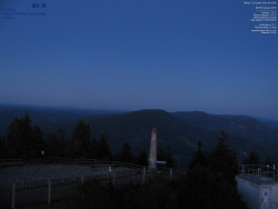 Pohled na jihozápad, Smrk